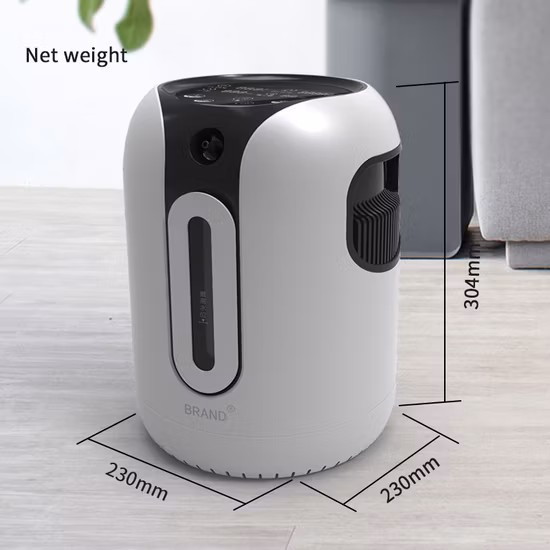 Tragbarer Sauerstoffkonzentrator 5L Sauerstoffkonzentrator Heim-Sauerstoffkonzentrator